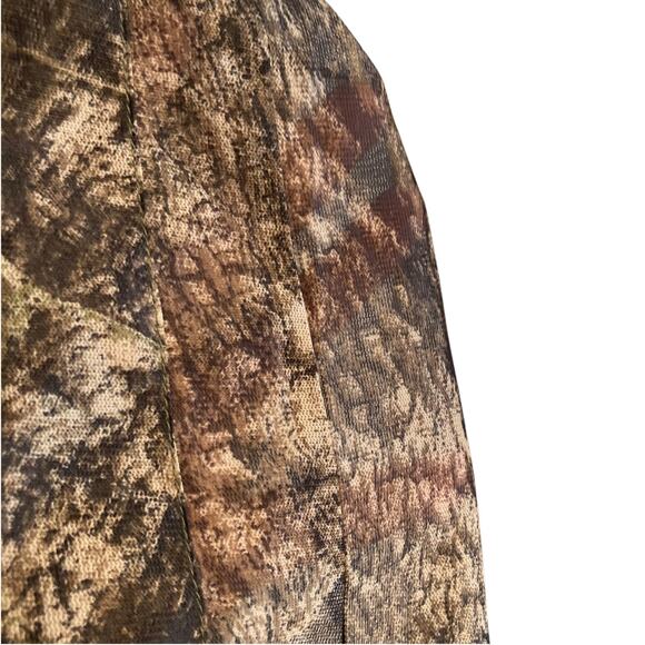 Underbrush Mossy Oak Break Up Camo Hooded Ghillie 3D Hunter Jacket Size Medium - Picture 11 of 16